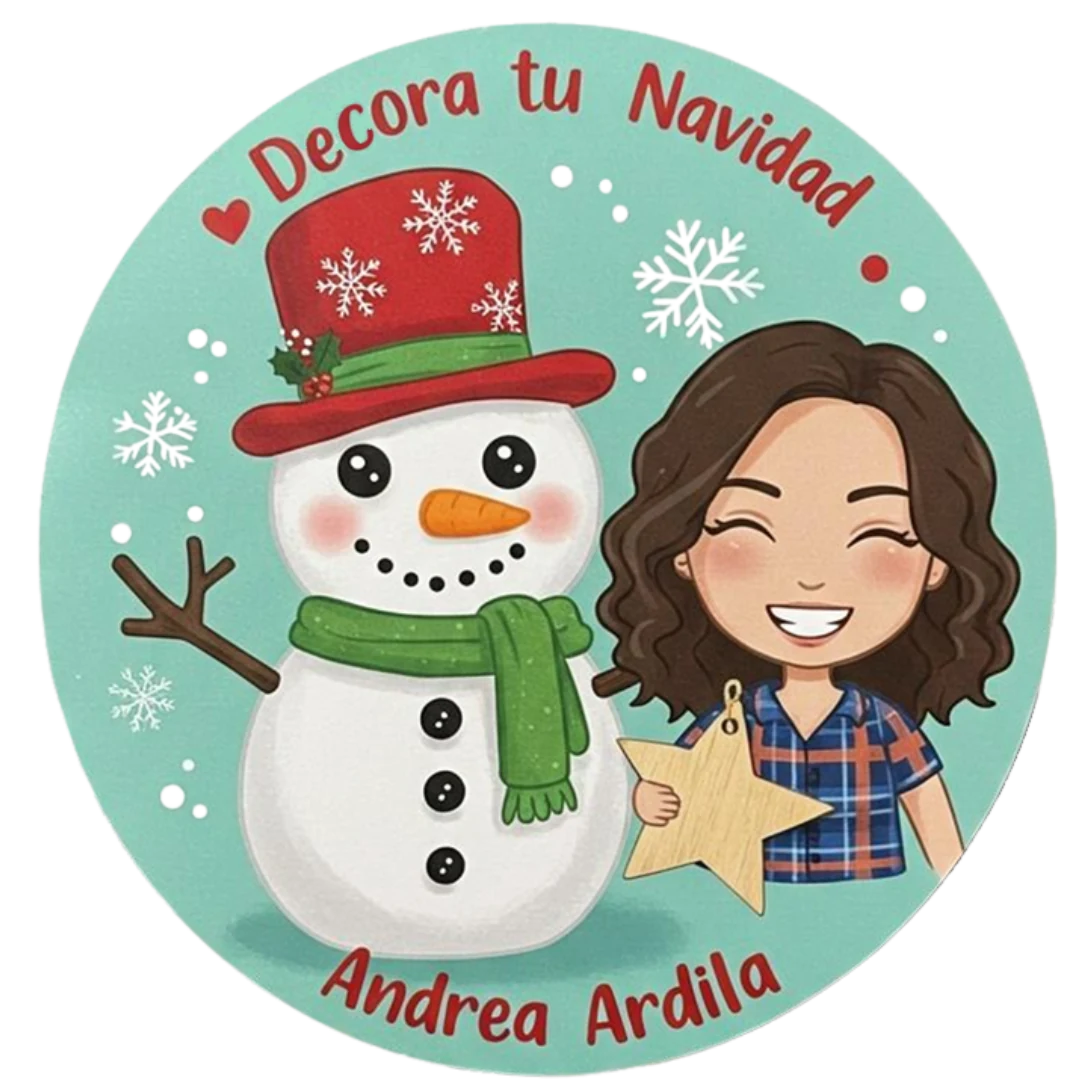 Logo Decora Tu Navidad con Andrea Ardila